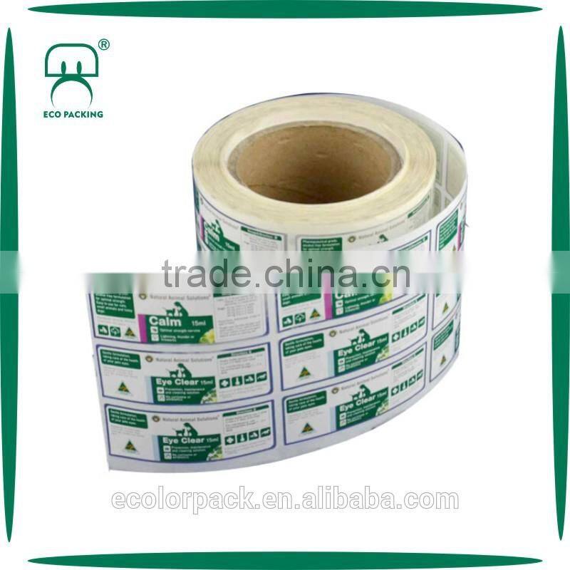 2015 High Quality Custom Individual Stickers