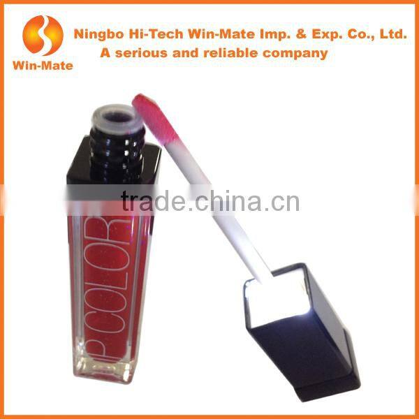 Popular Cheap New Custom Square Tube's With Mirror Makeup Waterproof Lighted Led Lipstick