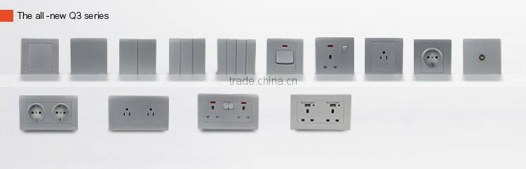2016 new remote control soctet brush grey socket