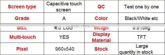 New replacement touch glass digitizer screen For Huawei G6