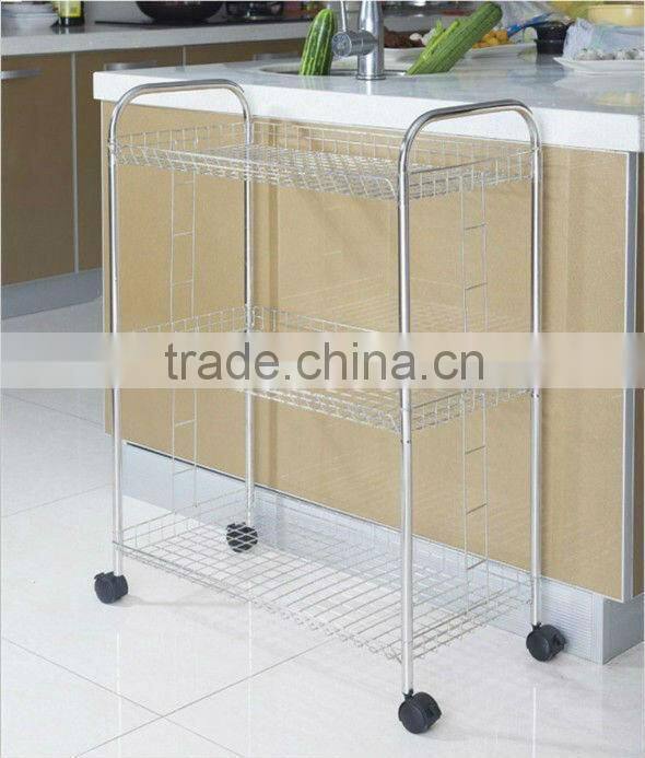 New Design Small Folding Stainless Steel Shelves