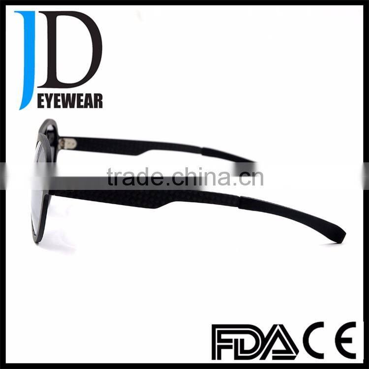 2016 Wholesale Women Cat 3 UV400 Carbon Fiber Polarized Sunglasses
