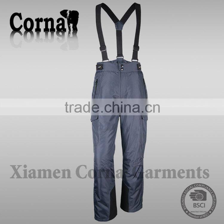 Alibaba china supplier classic comfortable suspender trousers active ski pants