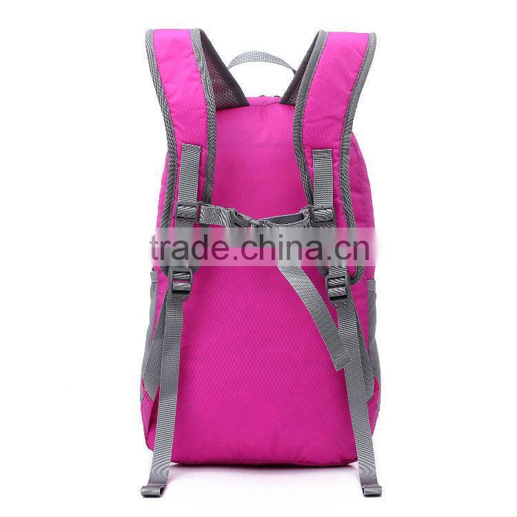 2015 Latest Arrival Fashion Promotion Backpack Foldable Backpack