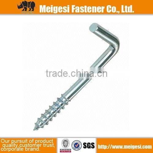wood screw hook, angle hook wood screw