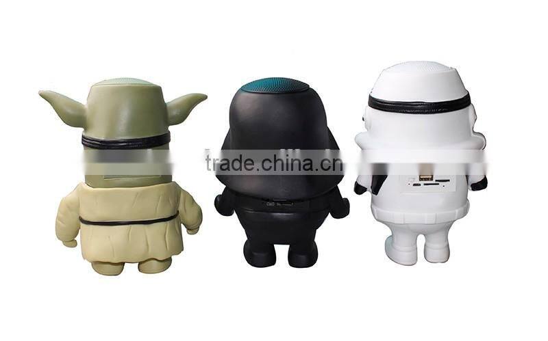 2016 wholesale bluetooth portable minion mini speaker gift