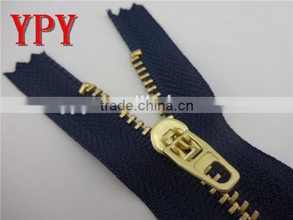 standard bottom metal zipper