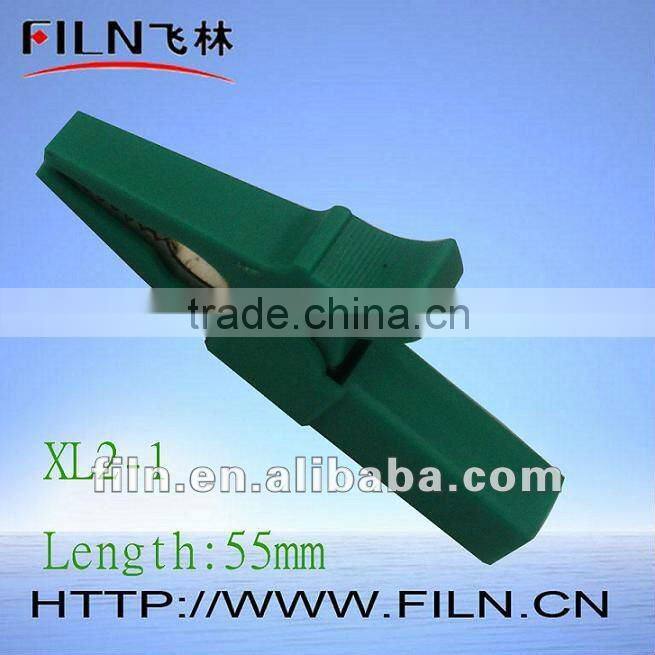 80mm nickel plated copper battery alligator clamps 40A