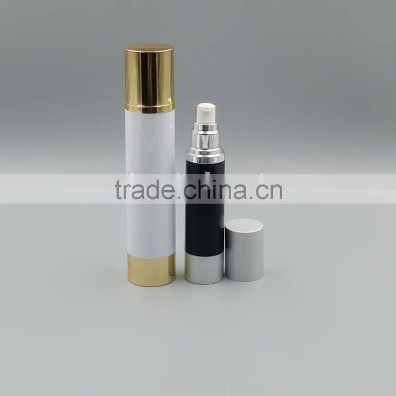 screen printing surface handling and cosmetic bottles skin care use plastic cosmetic airless pump bottles
