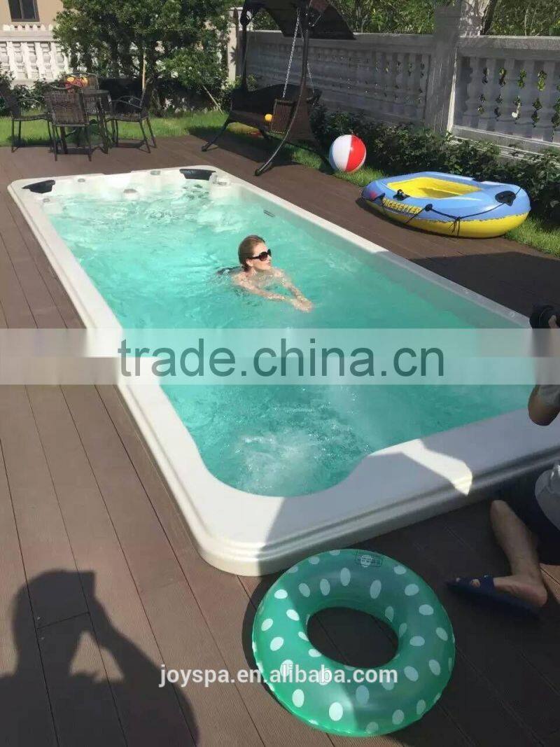 Fashion design used swim spa with balboa system large swim spa