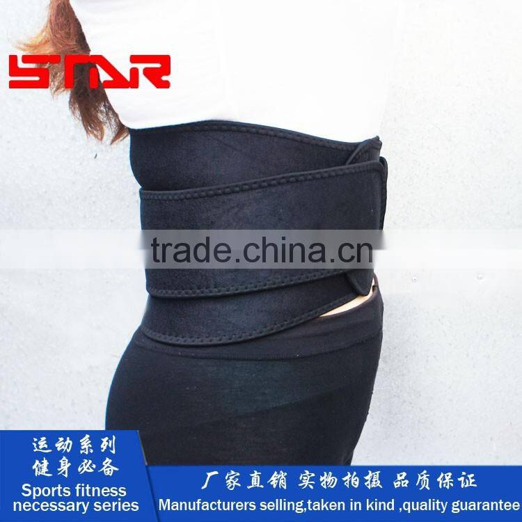 FDA Approved Curves trimming waist support/brace, breathable neoprene waist support belt for men/woman