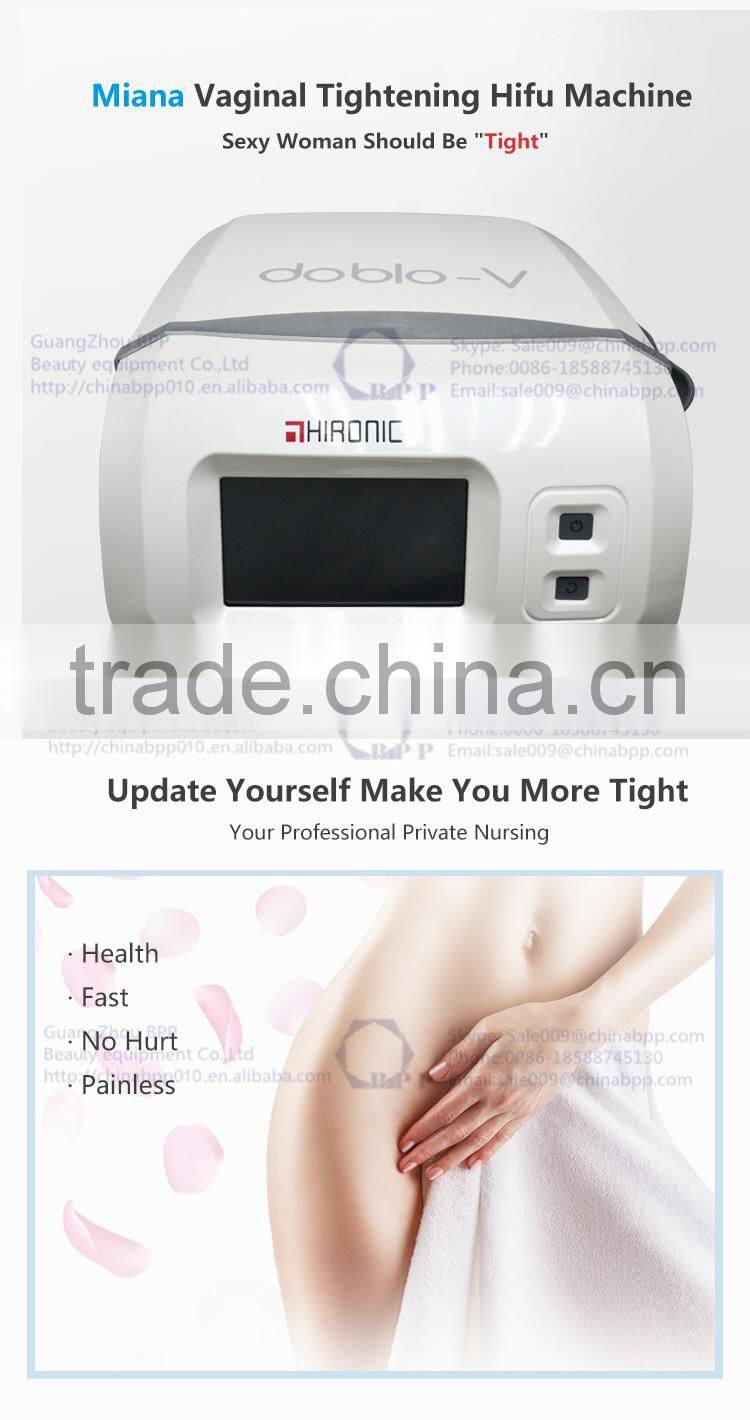 Bpp best quality vaginal hifu tighting machine for skin rejuvenaition