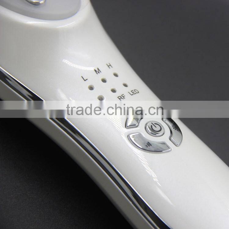 Hot sell facial machine with Led light therapy and galvanic face beauty massager