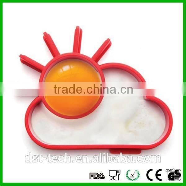 FDA approved heat resistant Egg mould,silicone egg ring in different shape