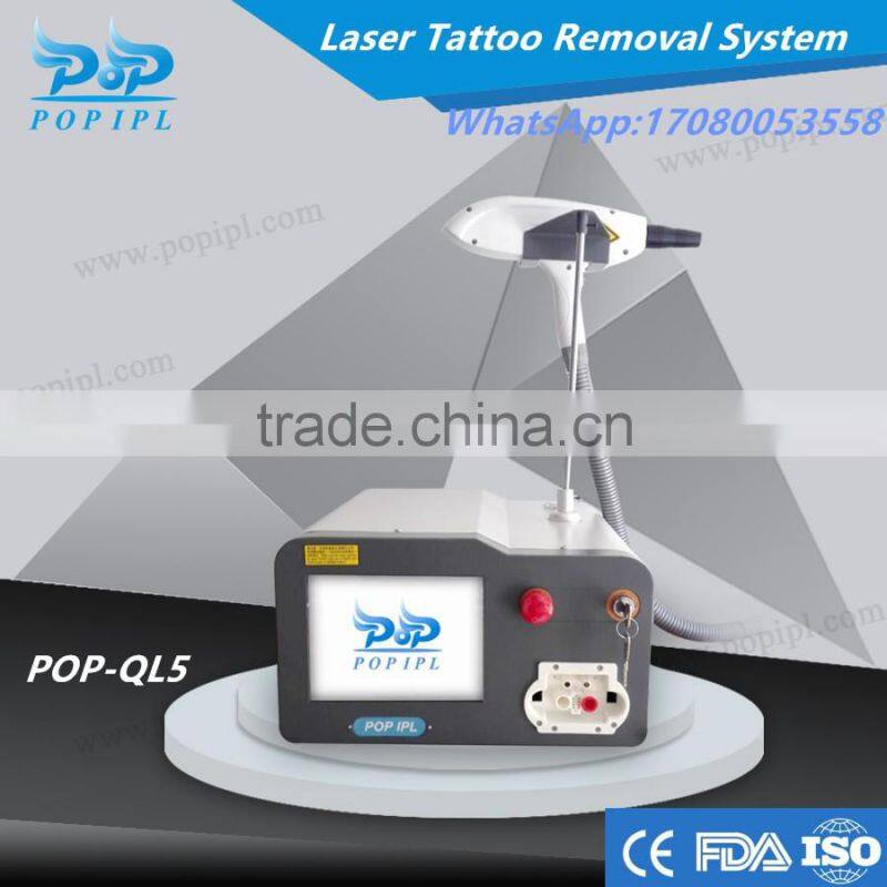 POP-QL5 black face Tattoo Removal System with 3 nozzle POPIPL- CHINA
