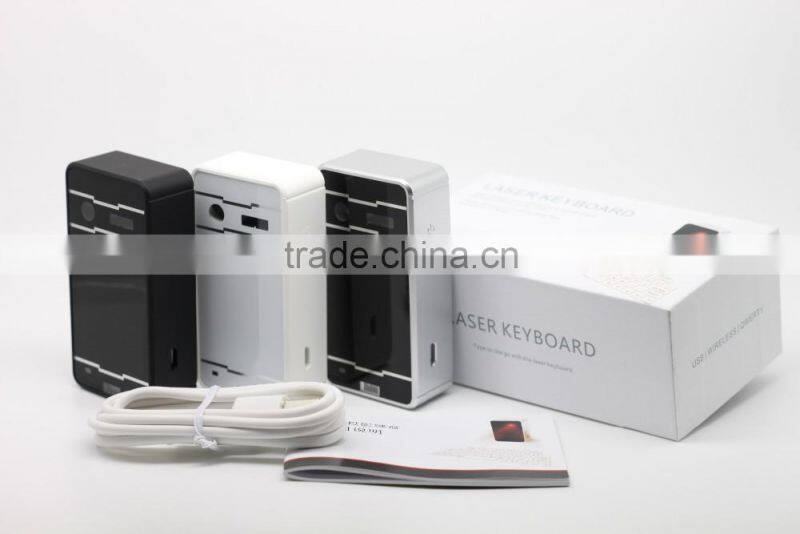 Laser projection virtual keyboard wireless bluetooth virtual laser keyboard for Ipad Iphone Tablet PC Notebook