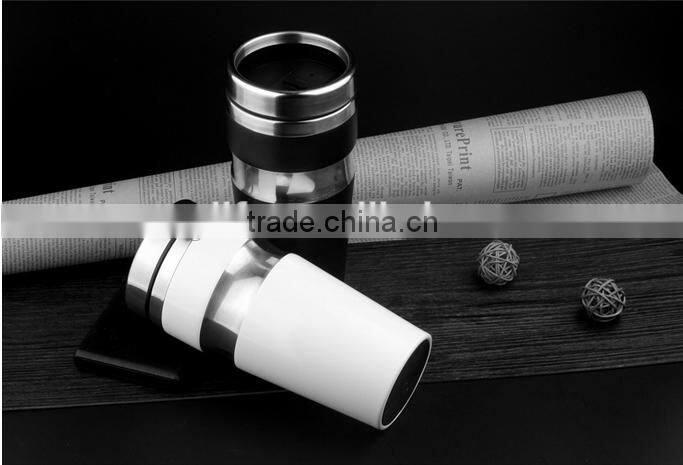Steel coffee cup/450ml travel mugs/custom coffee mugs cheap price