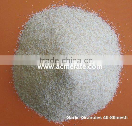 the newest hot sell garlic granules 8-16 mesh in China