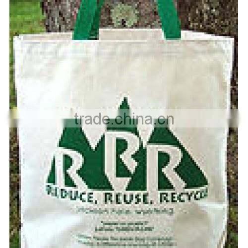 Reusable cotton bag / large hand bag shopping bag