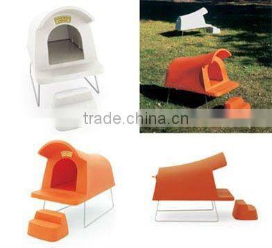 supply OEM plastic animal room ,dog houses , aluminum moulded animal houses