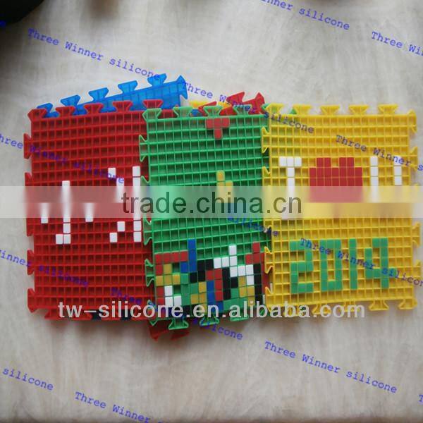 2014 diy puzzle jigsaw children diy puzzle mat