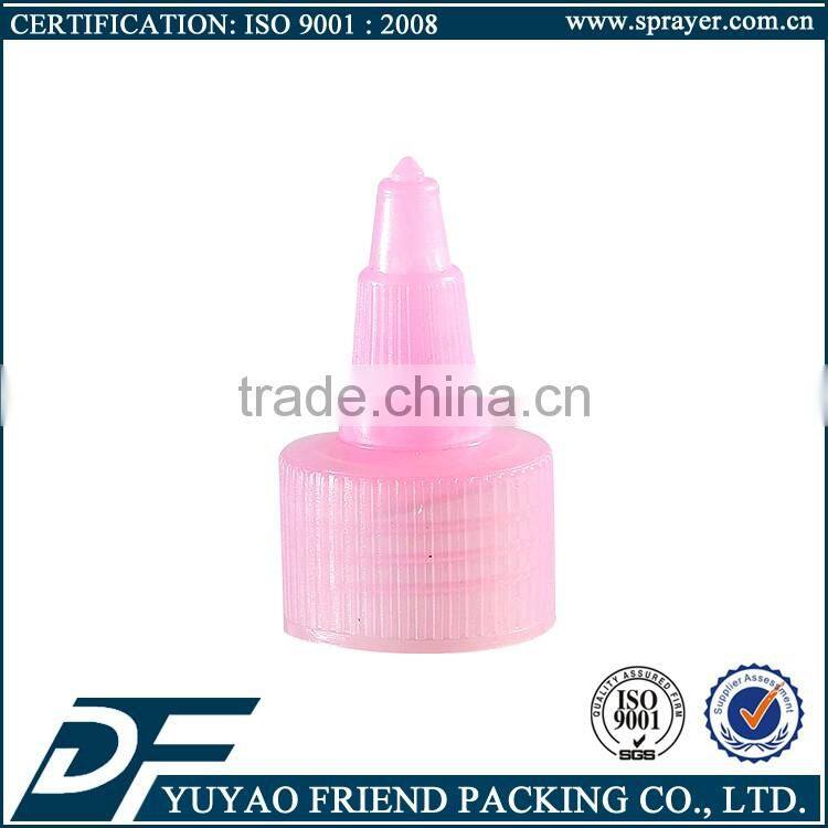 China-made 20mm 24mm 28mm plastic twist top cap for empty bottle