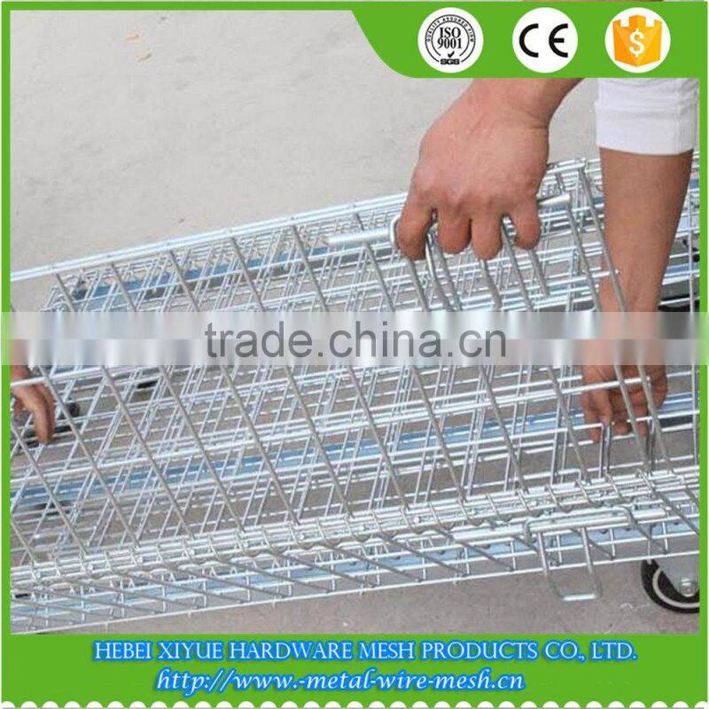 High capacity stackable storage Industrial wire mesh containers