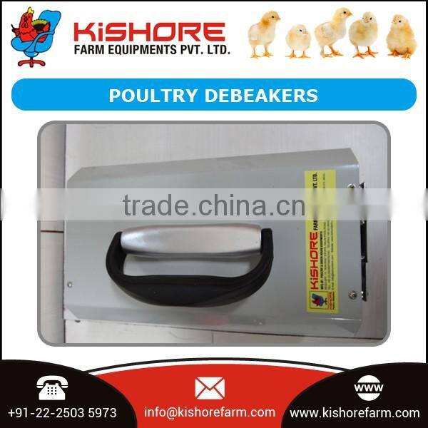 Durable and Useful Poultry Debeaker Machine for Mass Purchase by Indian Manufacturer