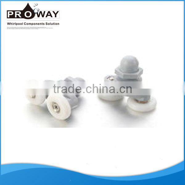 Shower Room Accessories Glass Door Roller Pulleys Sliding Door Ball Bearing Nylon Roller Wheels