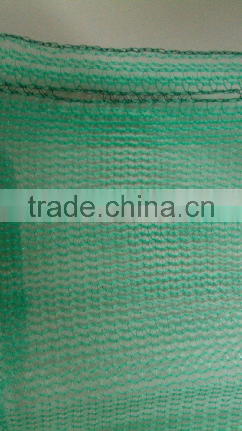 New PE with FR mono type with knit eyelet debris net