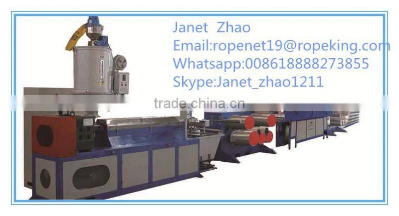 plastic cement bag yarn extrusion line