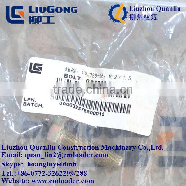 Liugong CLG2018A Forklift 00B0190 bolt GB5786-86;M12*1.5*40-10.9-Zn.D;STL
