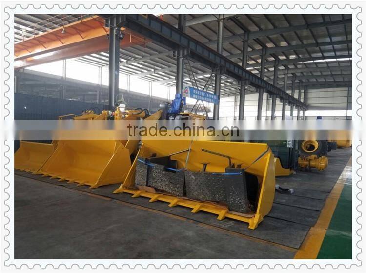 5 ton solid waste equipment garbage loader with 3.5m3 bucket and 220HP diesel engine