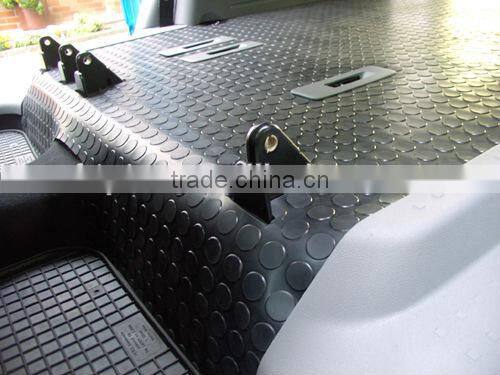 black round studded rubber matting ant slip rubber floor anti slip rubber mats