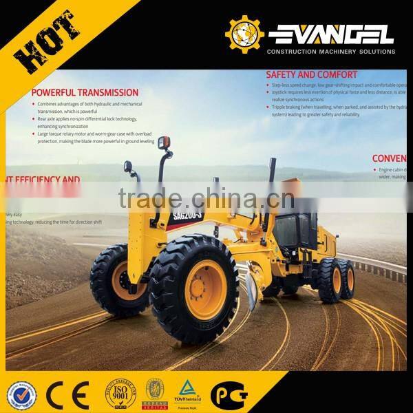 Sany SAG120 motor grader with ripper and blade