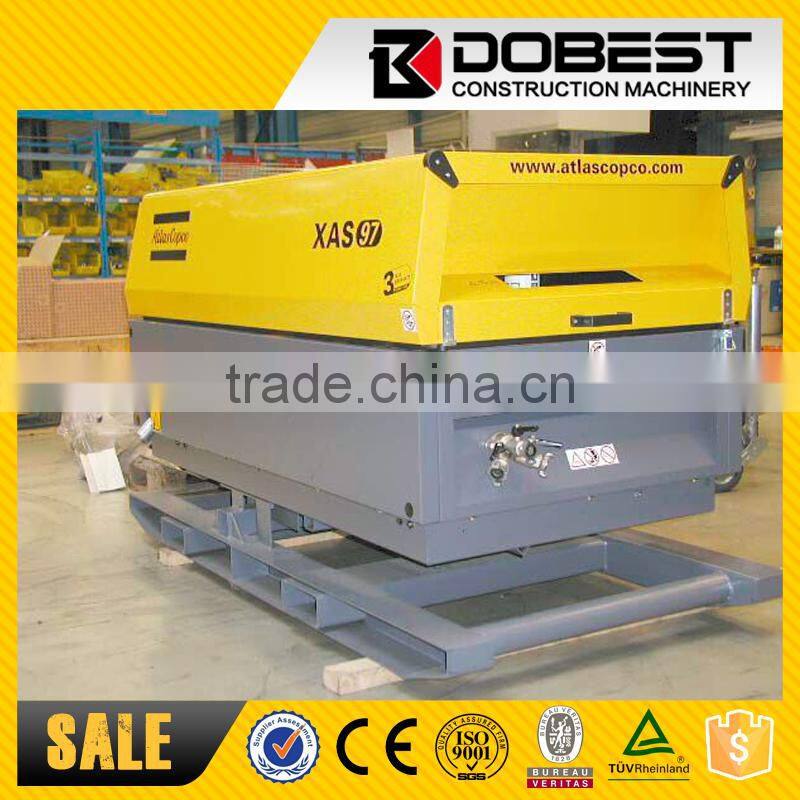 Atlas Copco Screw Air Compressor XAS67 Mobile Air Compressors