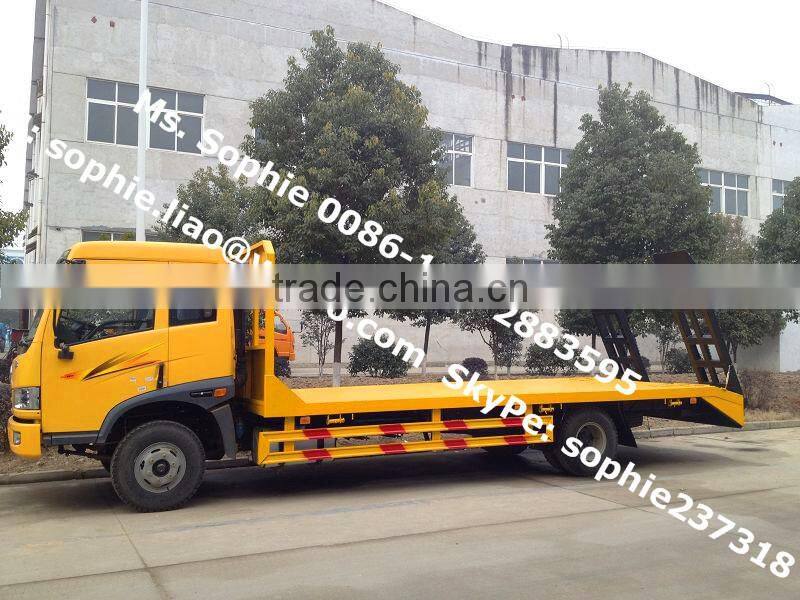 FAW trucks for carrying excavator/bulldozer,faw cargo truck,flatbed lorry