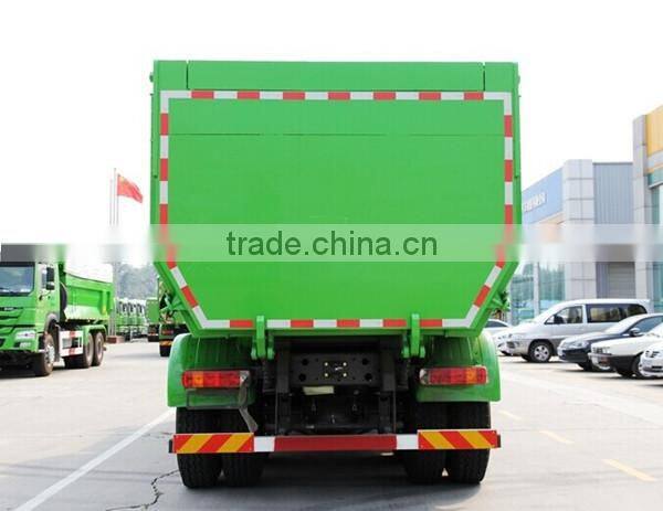 340HP 13 ton 14 Cubic 6x4 U Dump Truck Tipper for Refuse Soil