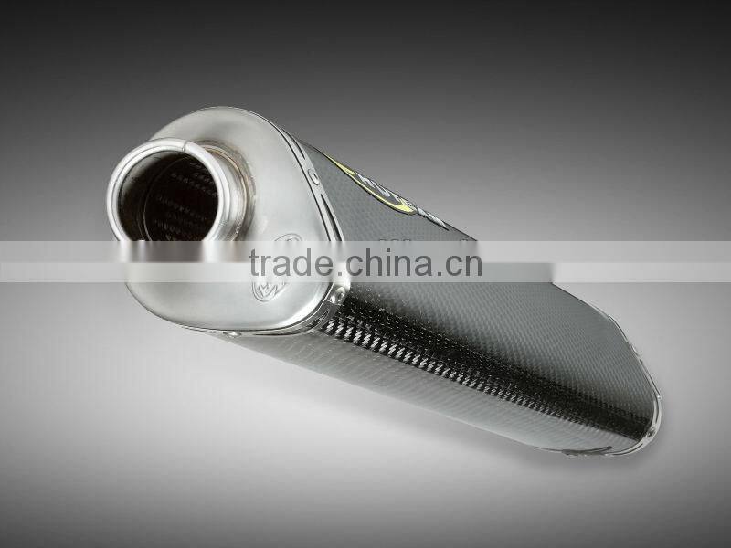 For KAWASAKI ZX-10R 2004-2005 Motorcycle Exhaust Pipe LASER HotCam DS slip-on muffler + cat.