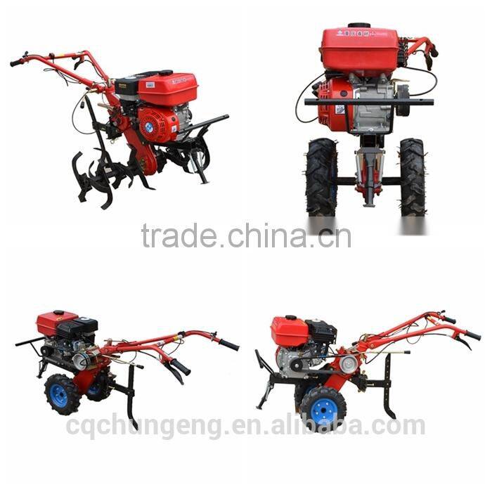 Mini hand Gasoline plough machine