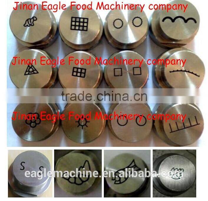 DPS100 2D round snack pellet wave chips making extruder machine