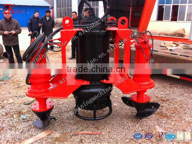 River Sand Dredger With Submersible Pump In China