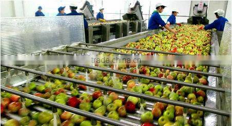 Automatic complete fruit juice production line