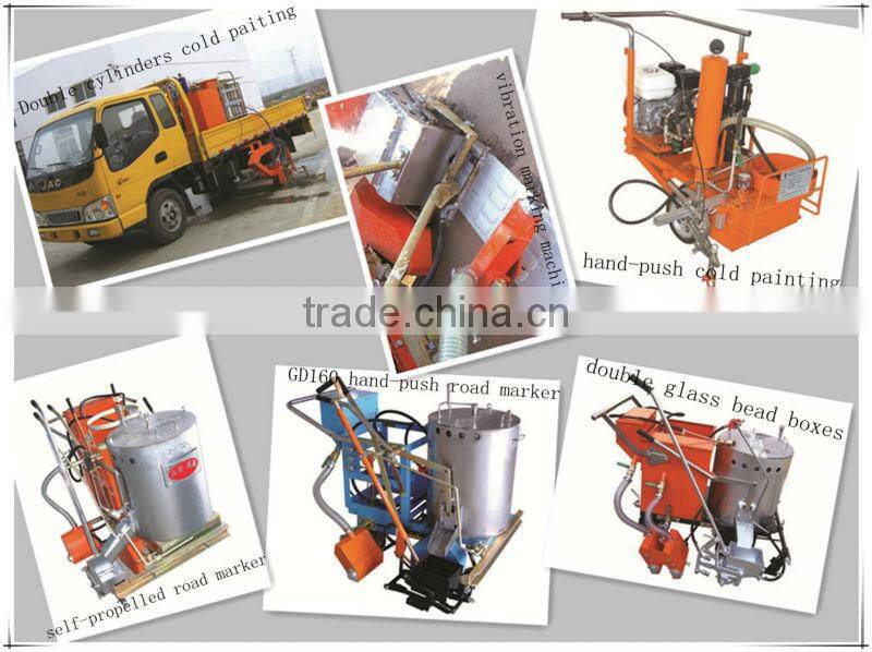 GEC senior self-propelled Thermoplastic Vibration Road Marking Machine