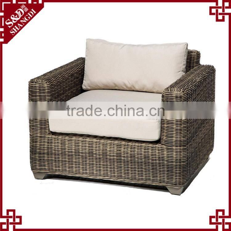 Alibaba wholesale modern indoor sectional rattan furniture living room sofa set