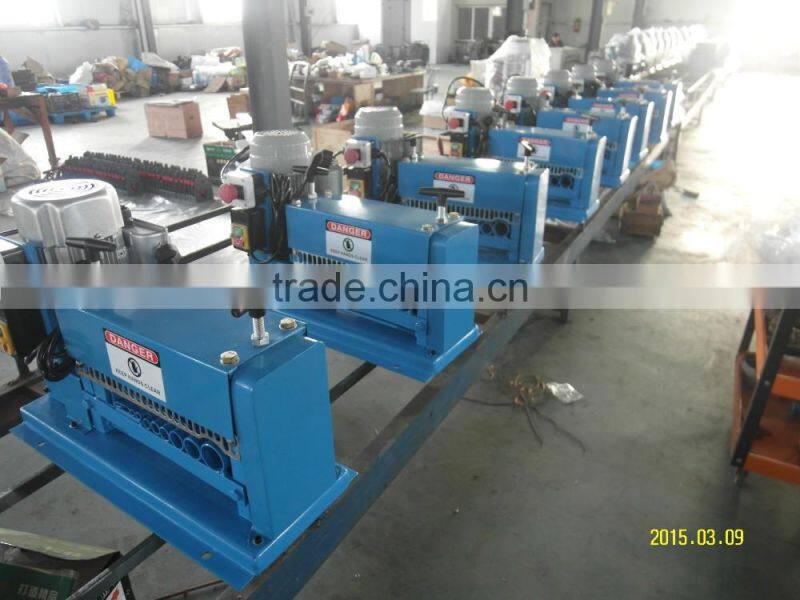 scrap copper wire recycling machinery for processing waste and used copper wire scrap copper cable crusher and separator machine