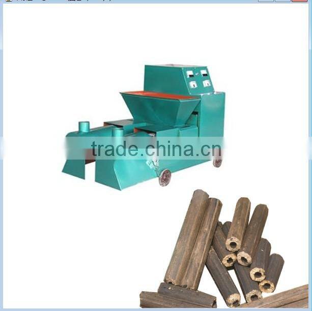 hollow rod biomass sawdust briquetting plant