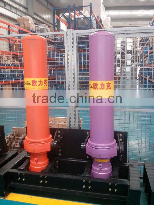 single acting long stroke dump truck lorry hydraulic cylinders