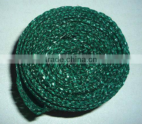 Garden green 3cm*3m tee tie HDPE shade netting
