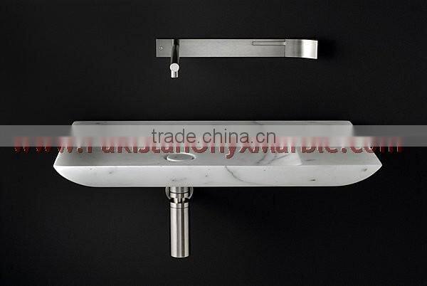 NEW WHITE ZIARAT (CARRARA ) MARBLE SINKS AND BASINS